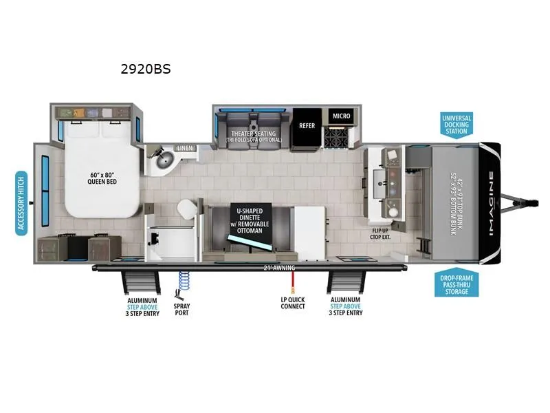 2026 Grand Design Imagine 2920BS - Photo 3
