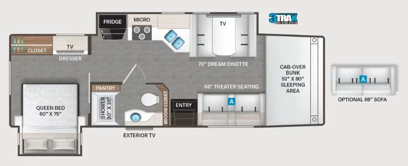 Thor Motor Coach Magnitude X32 floor plan