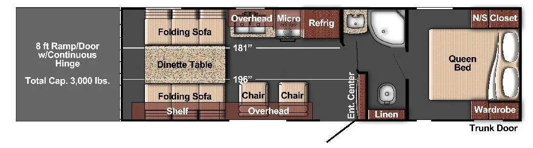 Gulf Stream Conquest GSX G26 floor plan