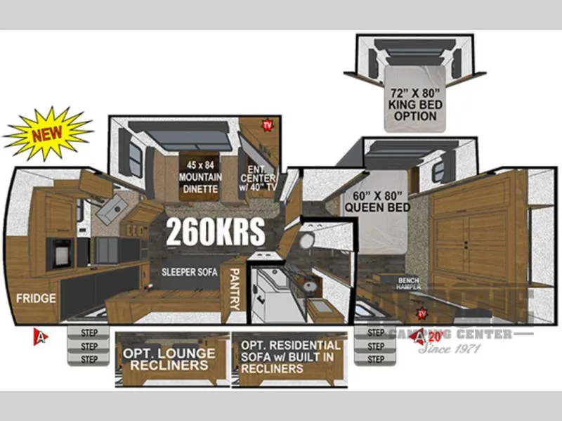 2025 Outdoors RV Black Stone Mountain Series 260KRS - Photo 3