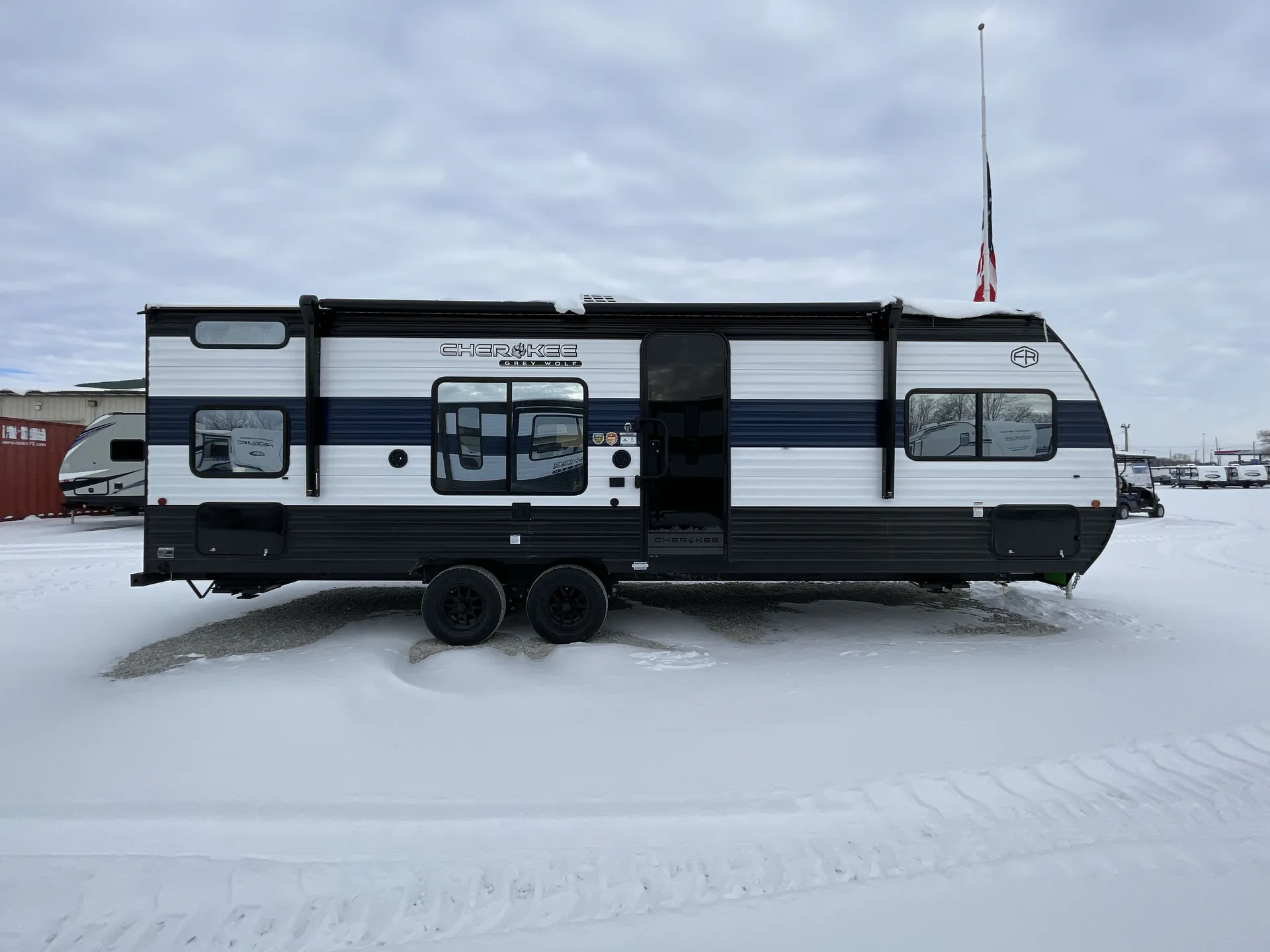 2026 Forest River Grey Wolf 26DJSE — campside