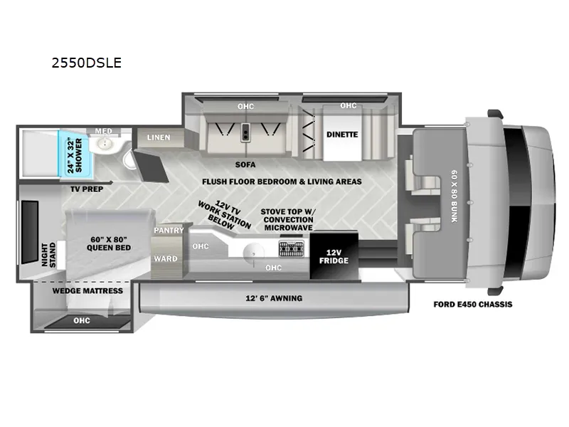 2024 Forest River Sunseeker LE 2550DSLE - Photo 3
