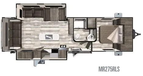 Highland Ridge Mesa Ridge Limited MR275RLS floor plan