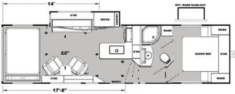 Eclipse Iconic 2814SG floor plan
