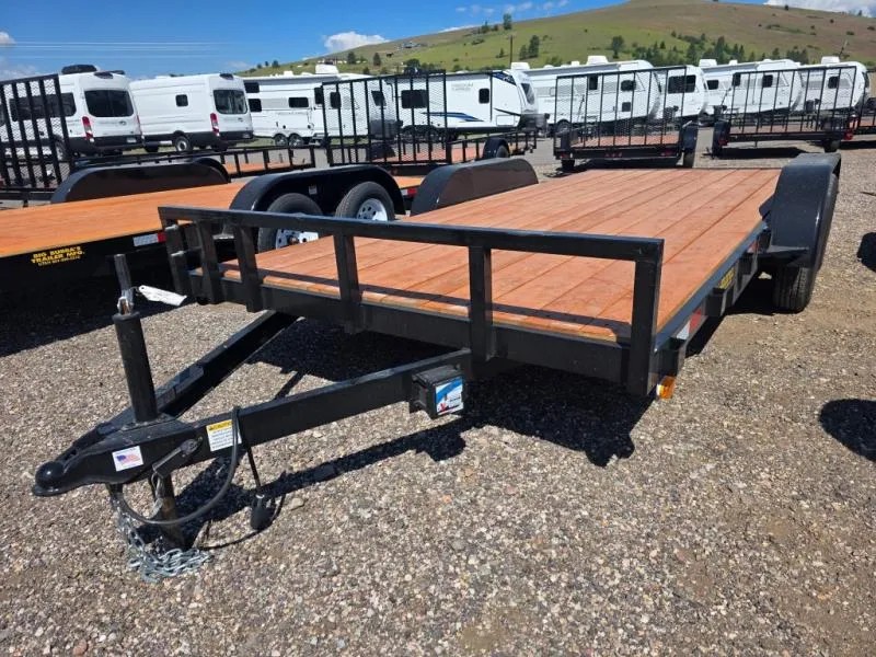 2026 Big Bubba Flatbed New    7x16 REG CH - Photo 3