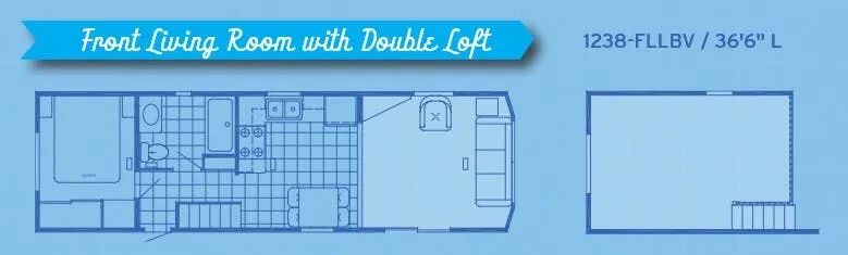 Canterbury RV Bayview 1238-FLLBV floor plan