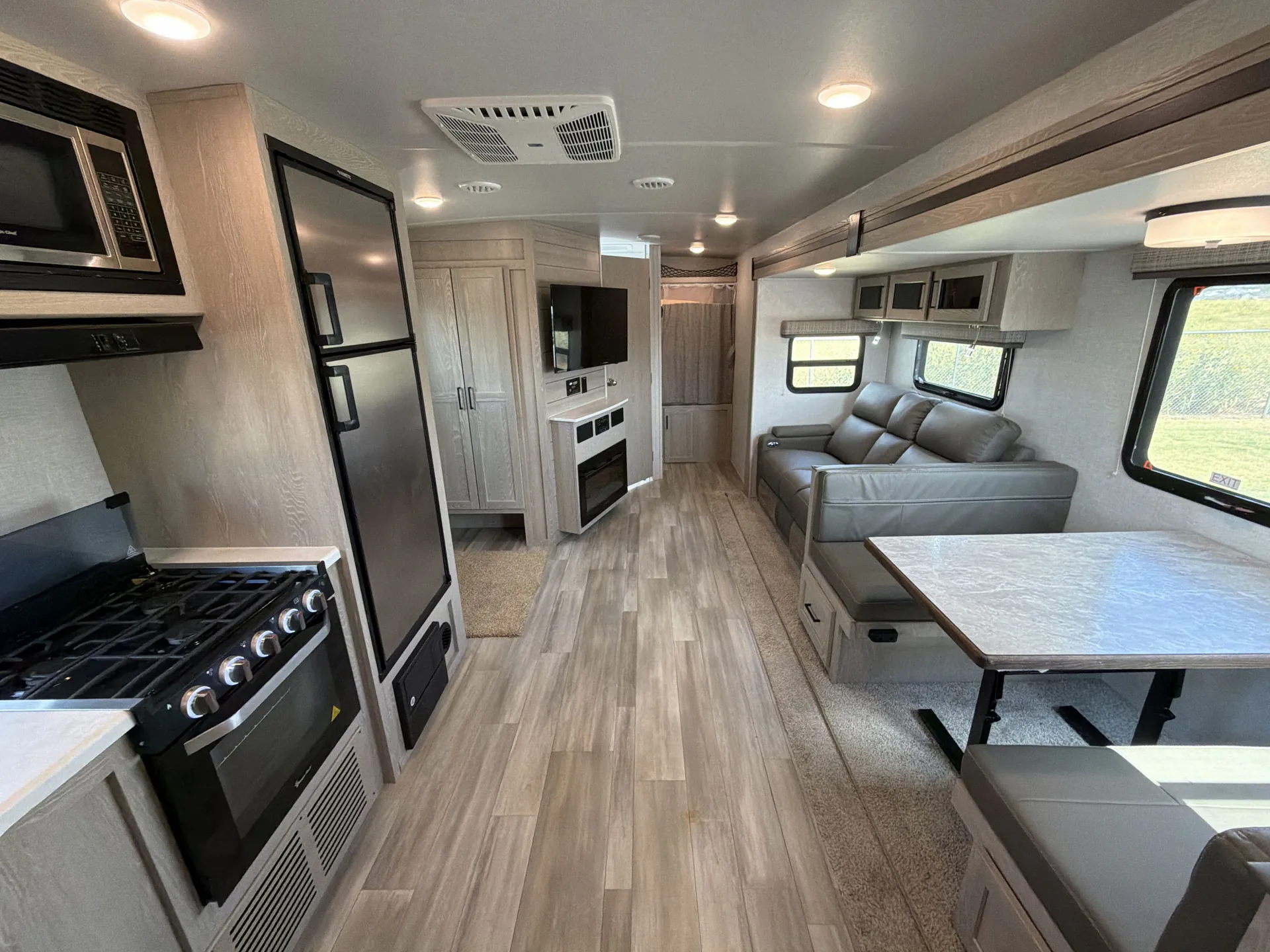 2021 Forest River Flagstaff Shamrock 23FK — living area main