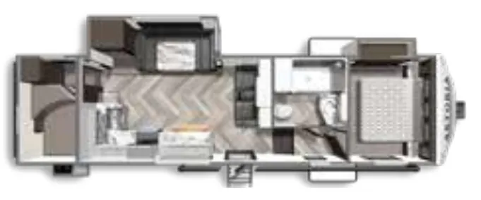 Dutchmen Astoria 2943BHF floor plan