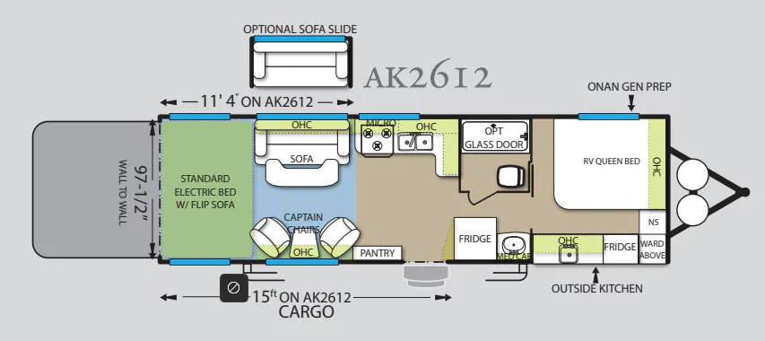 Forest River Stealth AK2612 exterior