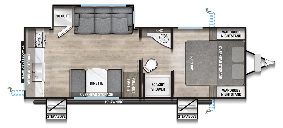 2025 Alliance RV Delta Ultra Lite RK234 - Floor plan