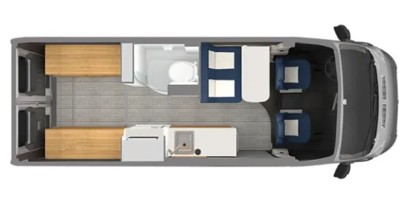Airstream Rangeline BASE floor plan