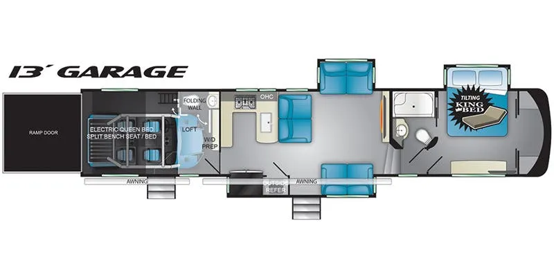 Heartland Cyclone CY 4006 floor plan