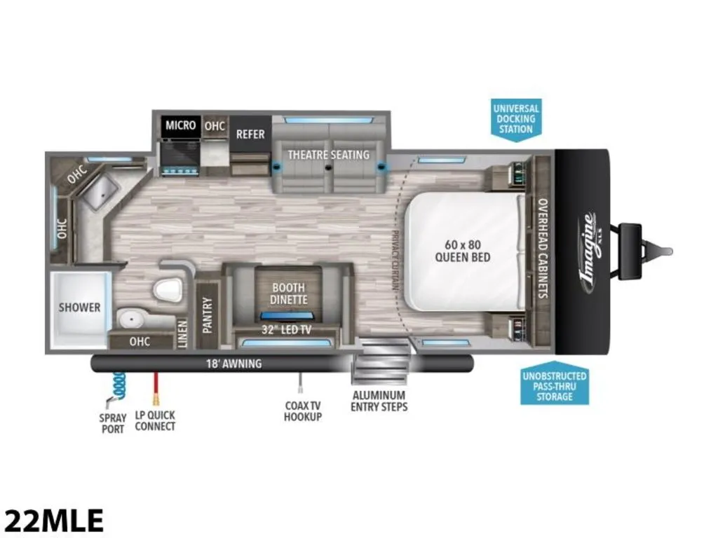 2021 Grand Design Imagine XLS 22MLE - Photo 4
