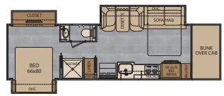 Renegade RV Classic 37CTS floor plan