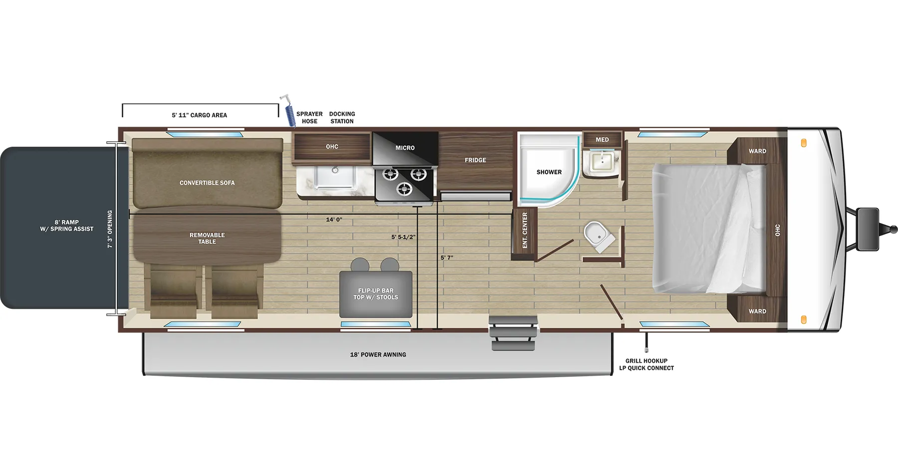 Starcraft Autumn Ridge 25TH floor plan