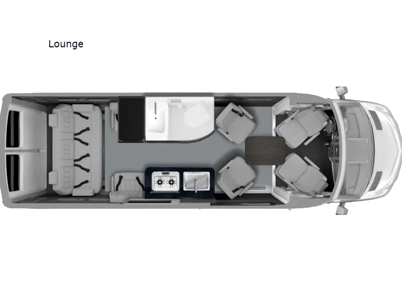 2026 Grech RV Strada-ion AWD LOUNGE — Floor plan