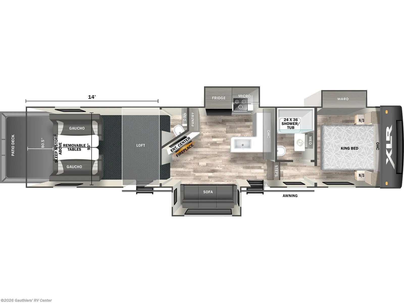 2022 Forest River XLR Nitro 351 - Photo 3