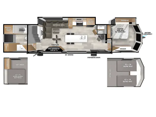 2026 Forest River Salem Grand Villa 44ZEN, Photos photo 2