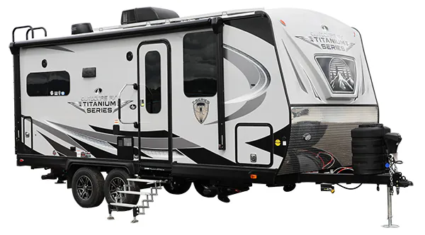 Outdoors RV Creek Side Titanium Series 19MKS exterior
