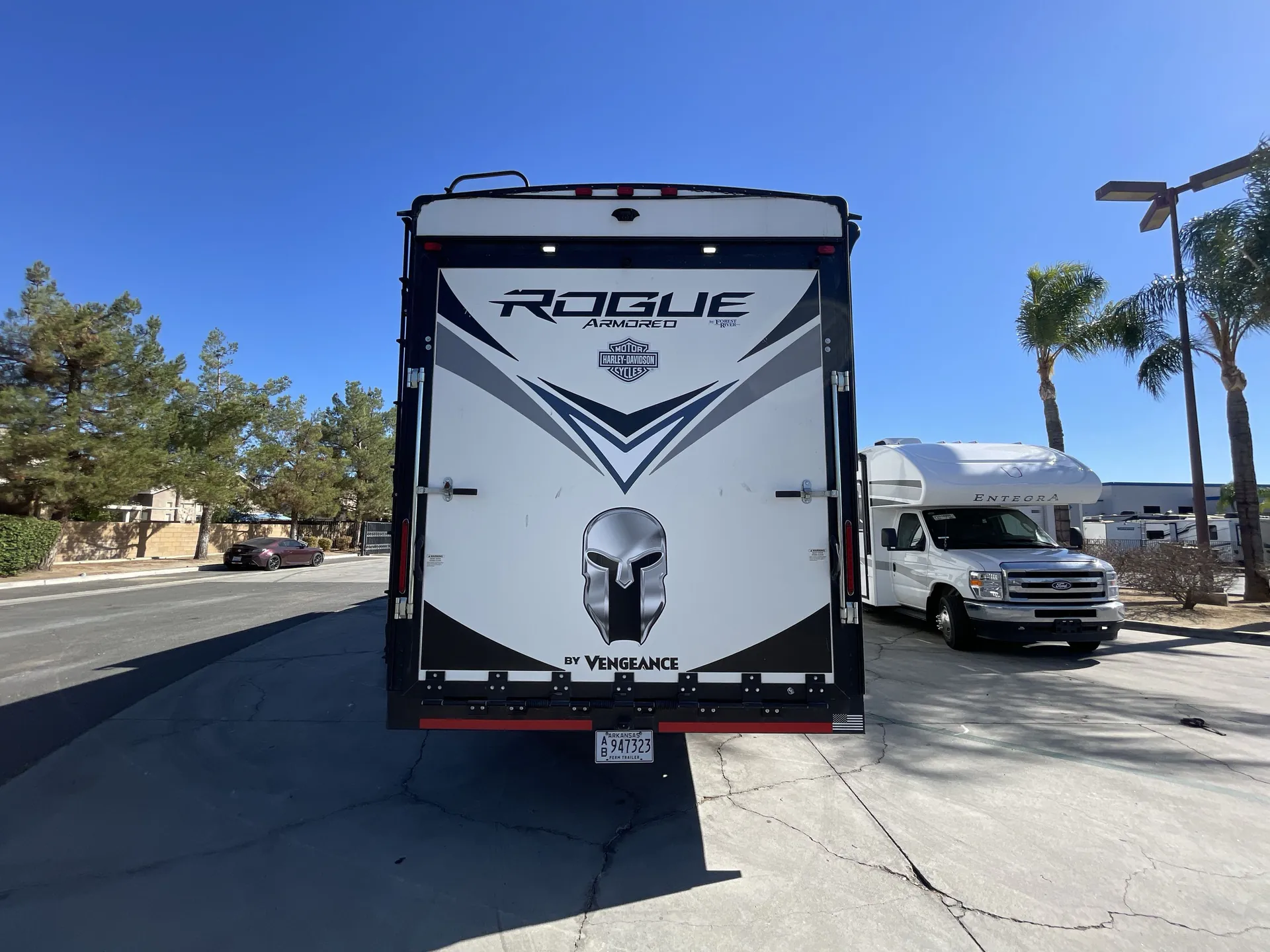 2021 Forest River Vengeance Rogue Armored 4007G2 — off campside