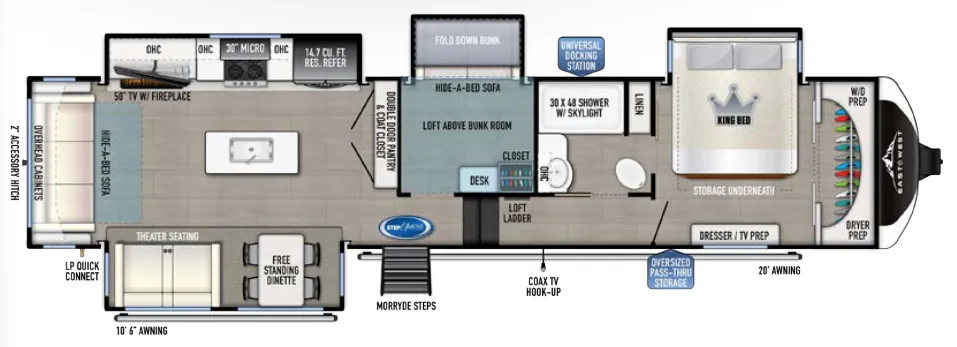 East to West Tandara 385MB floor plan