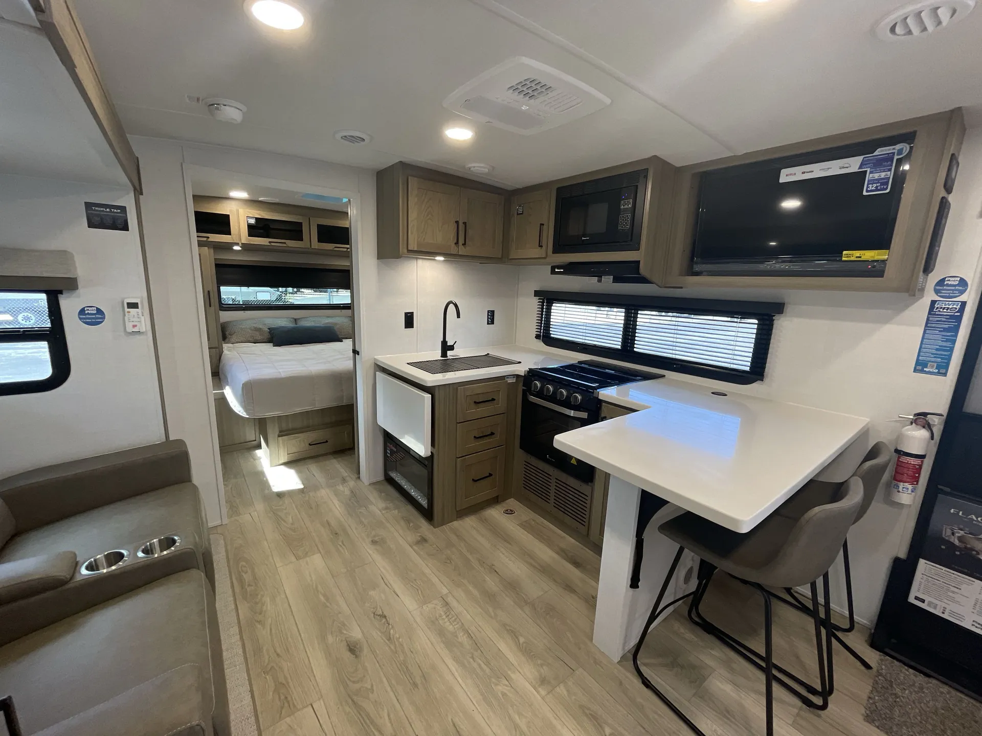 2027 Forest River Flagstaff Micro Lite 25SRB — living area main