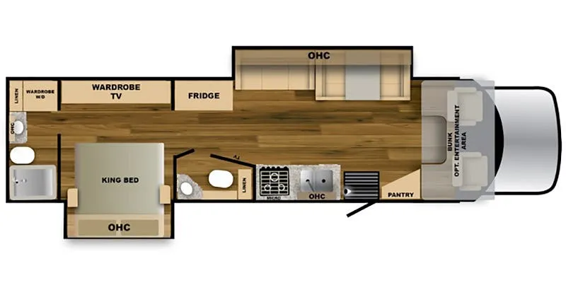 2021 Nexus Ghost 37DS floor plan
