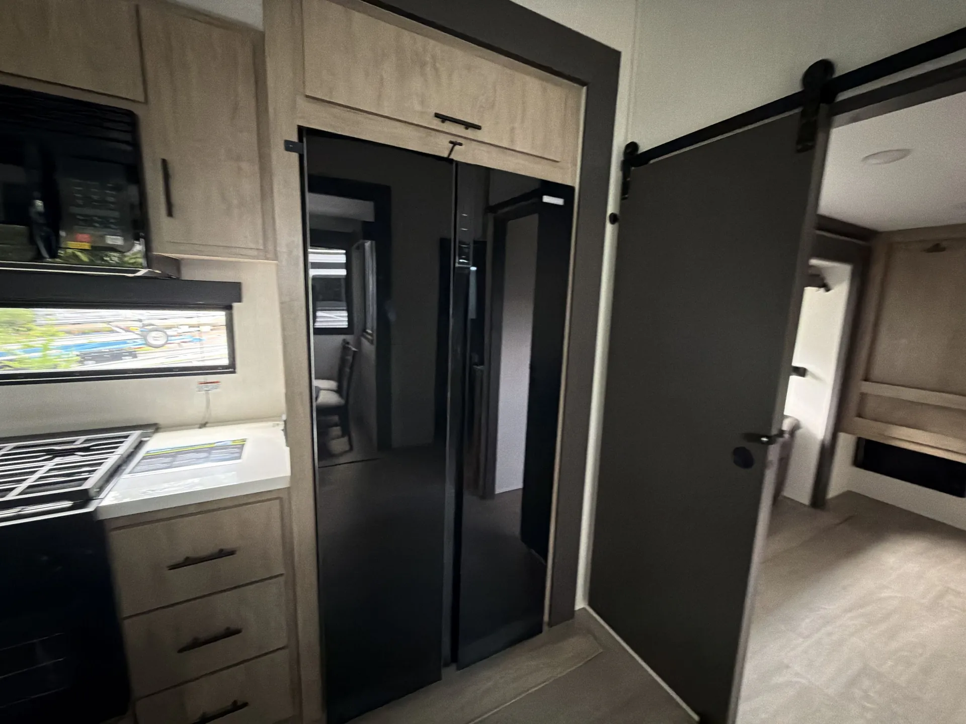 2027 Forest River Campsite Elite 36RF — fridge