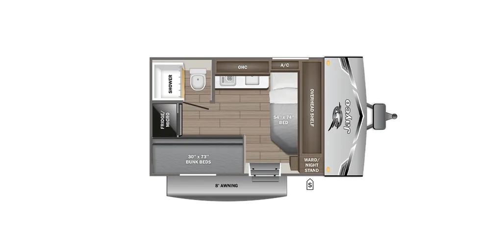 2026 Jayco Jay Flight SLX 130BHW floor plan