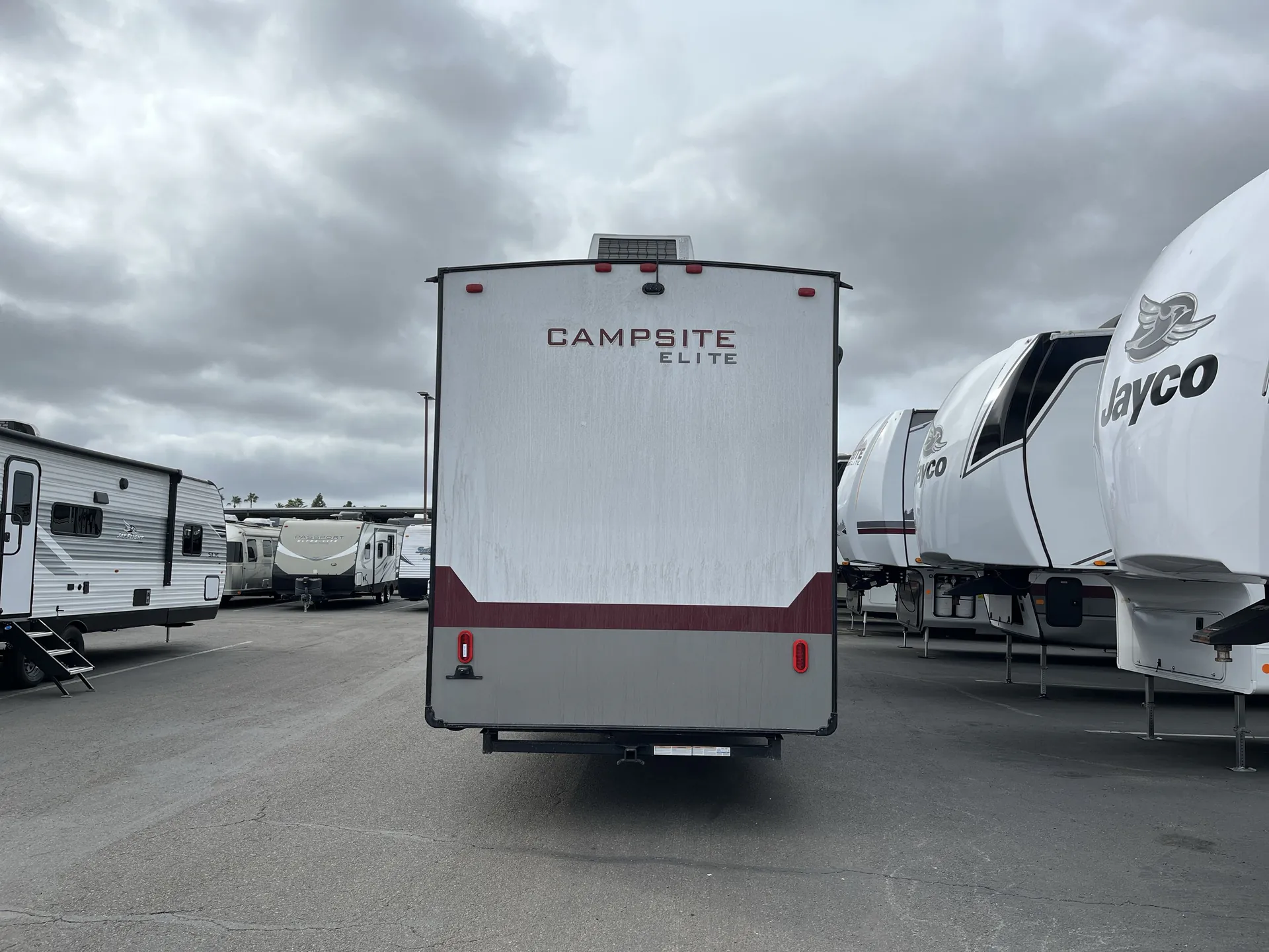 2026 Forest River Campsite Elite 36AK — backside