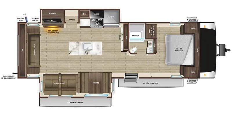 Starcraft GSL 290RLS floor plan