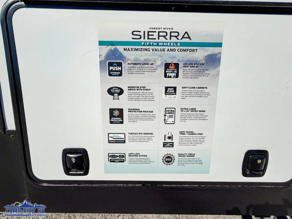 2026 Forest River Sierra 3800RK — Photo 5