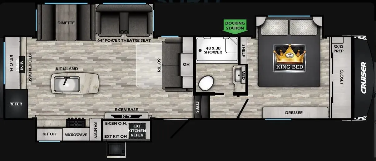 CrossRoads Cruiser 30RD floor plan