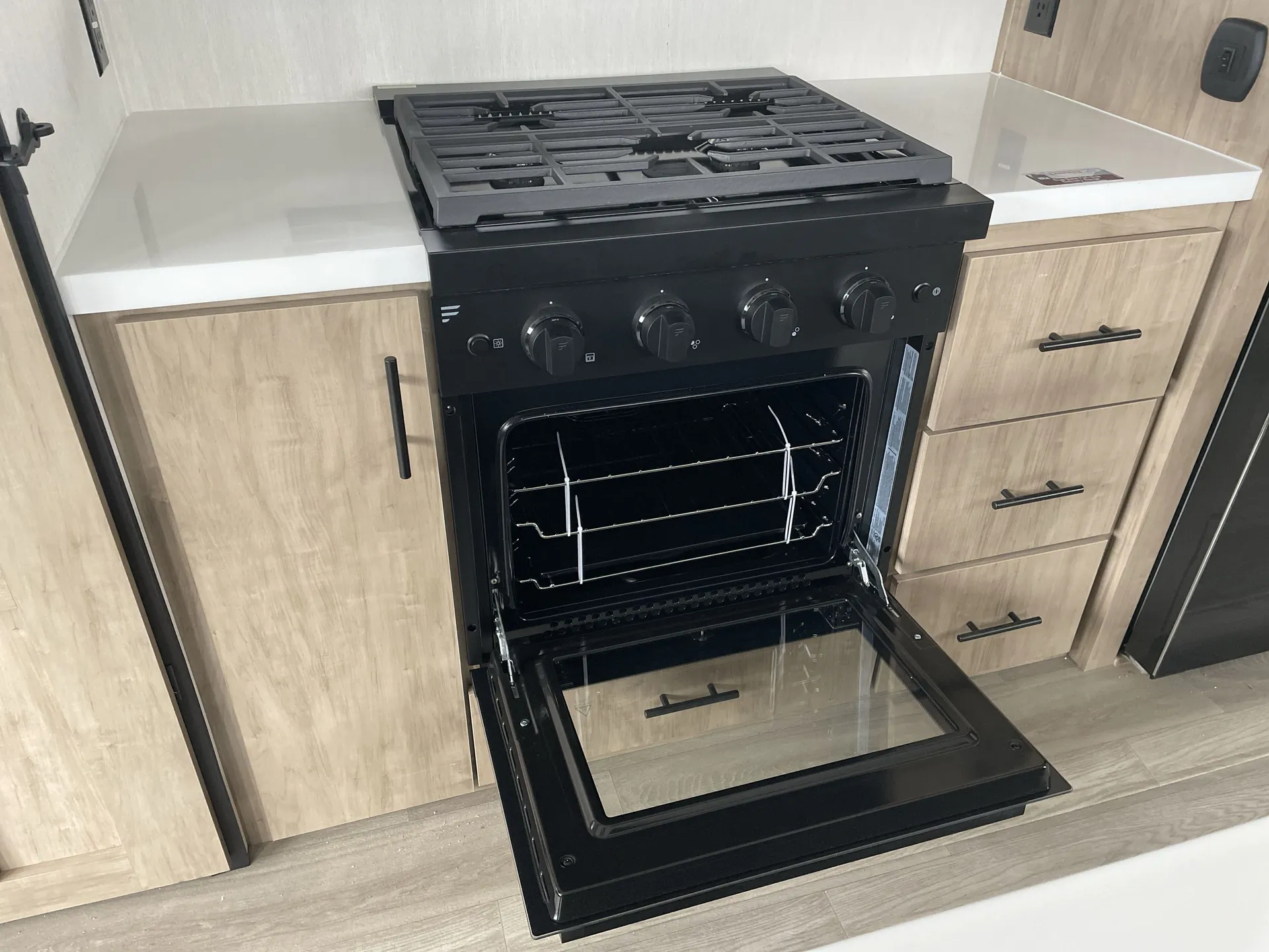 2026 Forest River Campsite Elite 32BAM — stove oven open