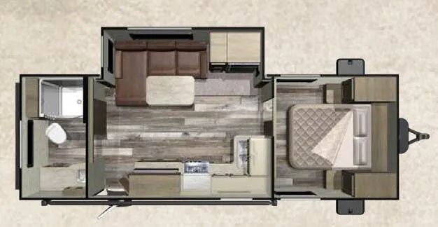 Starcraft Mossy Oak 21RBS floor plan