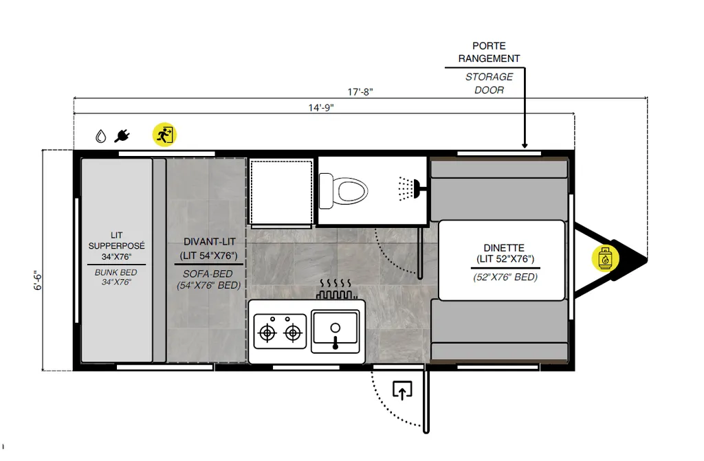 ProLite Evasion BASE floor plan