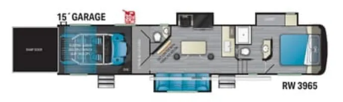 Heartland Road Warrior 3965 floor plan