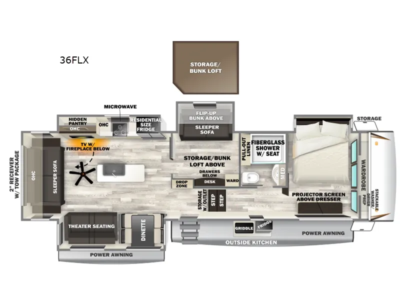 2027 Forest River Sabre 36FLX - Photo 3