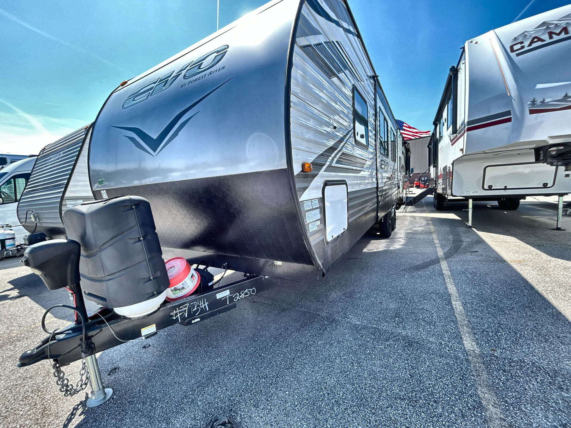 2022 Forest River EVO T2850 — campside