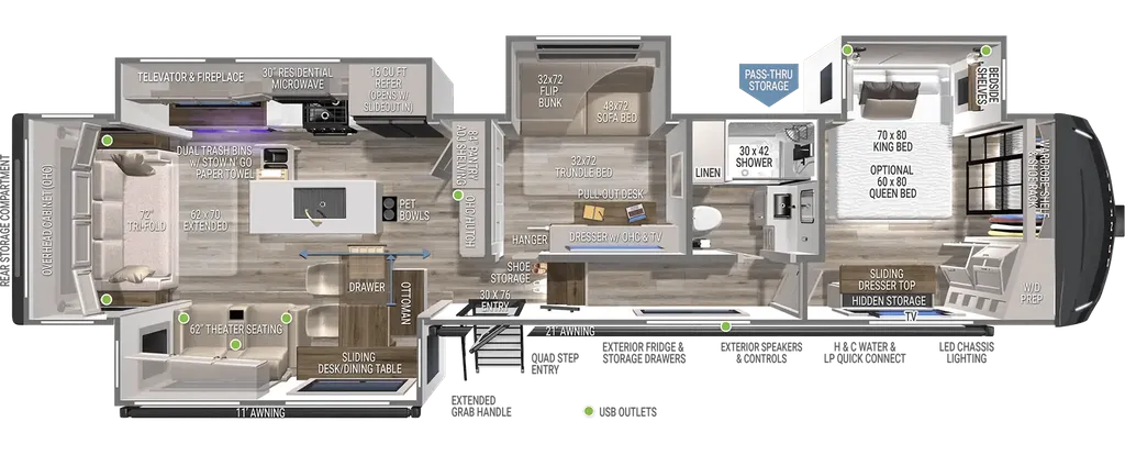 2025 Brinkley Model Z 3610 floor plan