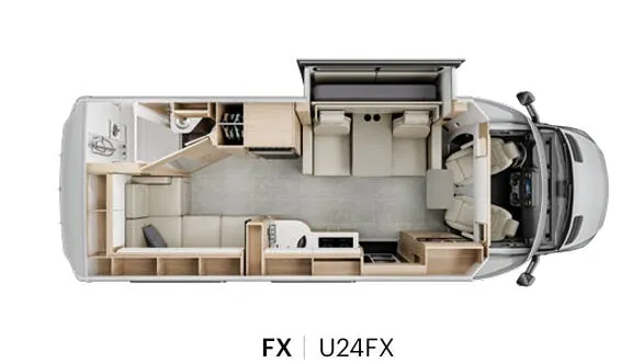 Leisure Travel Unity U24FX floor plan