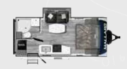 Heartland Mallard IDM210RB floor plan