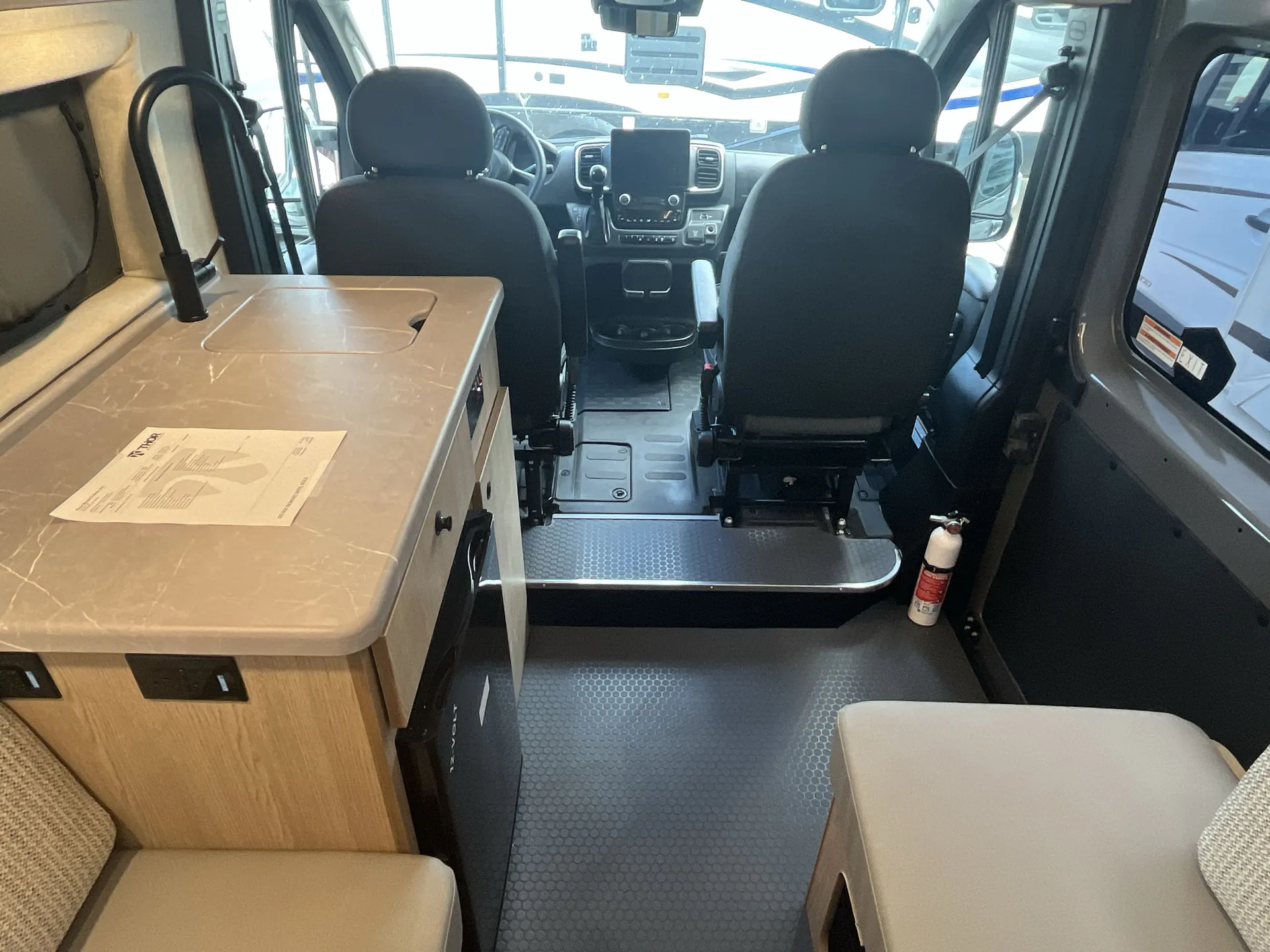 2026 Thor Motor Coach Coleman Van 17D — living area main