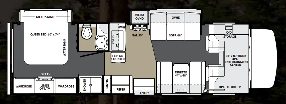 Forest River Forester 2861DS floor plan