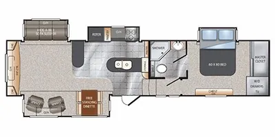2013 Keystone Avalanche 330RE - Photo 2
