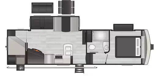 2023 Keystone Arcadia Super Lite 288SLBH floor plan