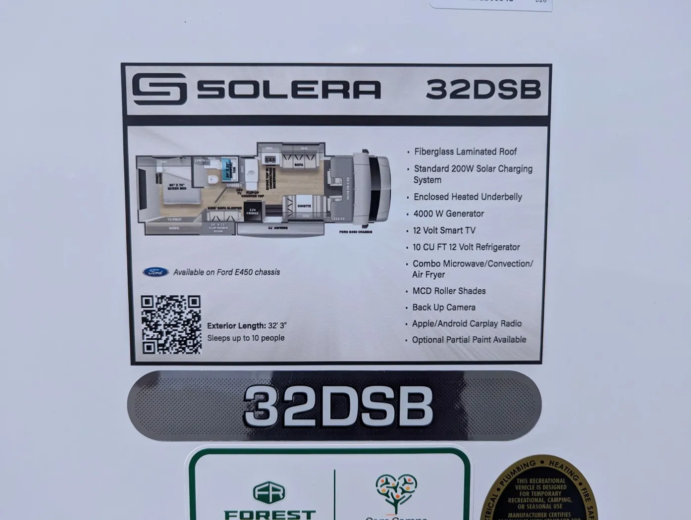 2026 Forest River Solera 32DSB — Photo 7