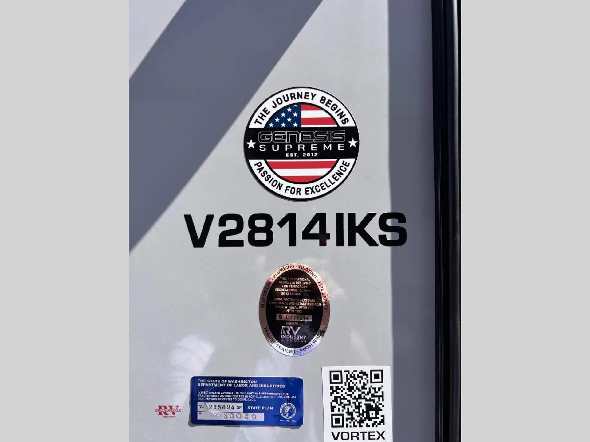 2026 Genesis Supreme Vortex 2814IKS - Photo 4