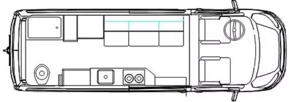Chinook RV Bayside SS floor plan