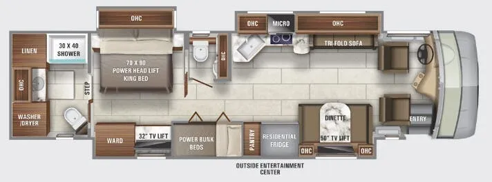 2022 Jayco Embark 39BH - Floor plan